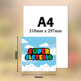 Super Birthday Greeting Card