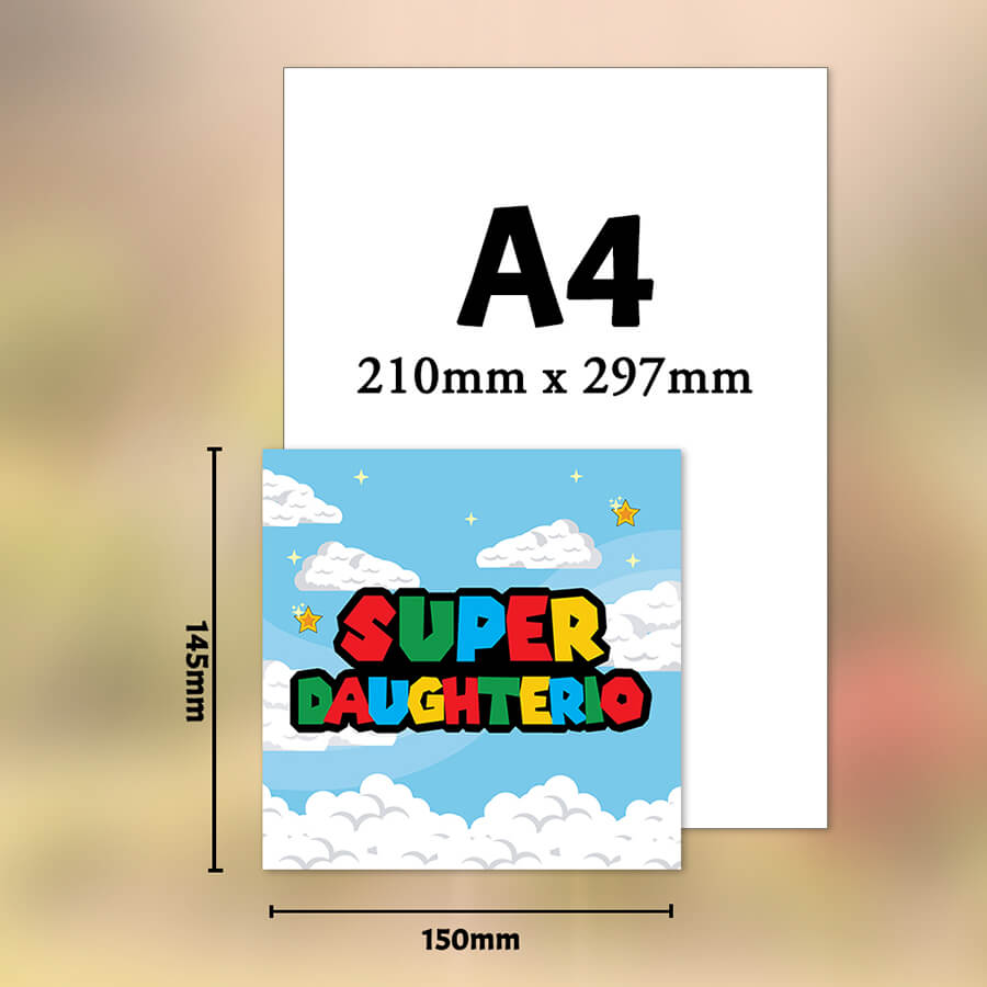 Super Birthday Greeting Card