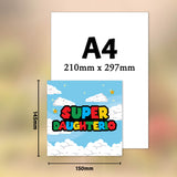 Super Birthday Greeting Card