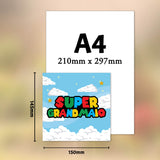 Super Birthday Greeting Card