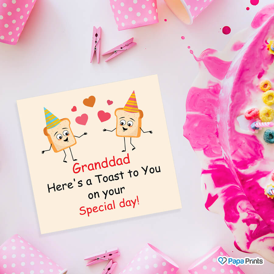 Humorous Toast Greeting Cards