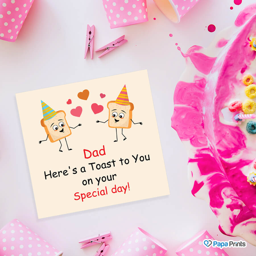 Humorous Toast Greeting Cards