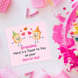 Humorous Toast Greeting Cards