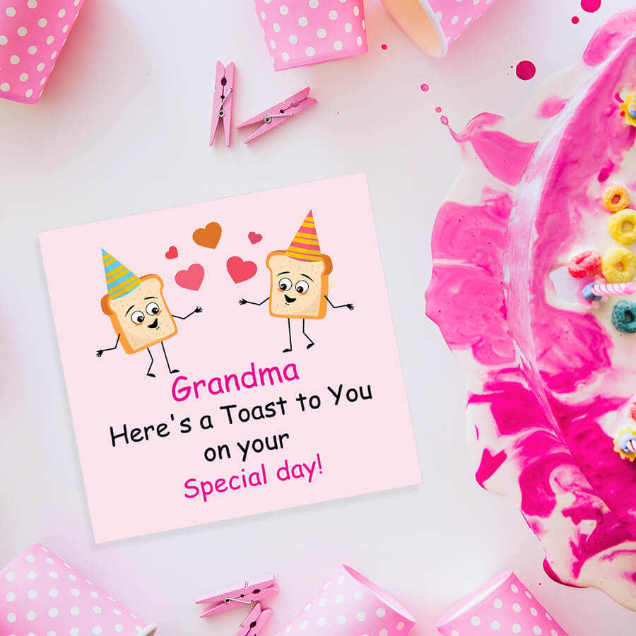 Humorous Toast Greeting Cards