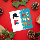 Bulk pack of mini Christmas cards