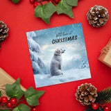 Pack of 12 dog Christmas card