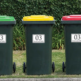 Personalized Wheelie Bin Stickers