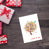 A Note to Say Tree Greeting Card