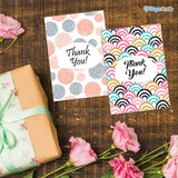 Folded Thank You Cards