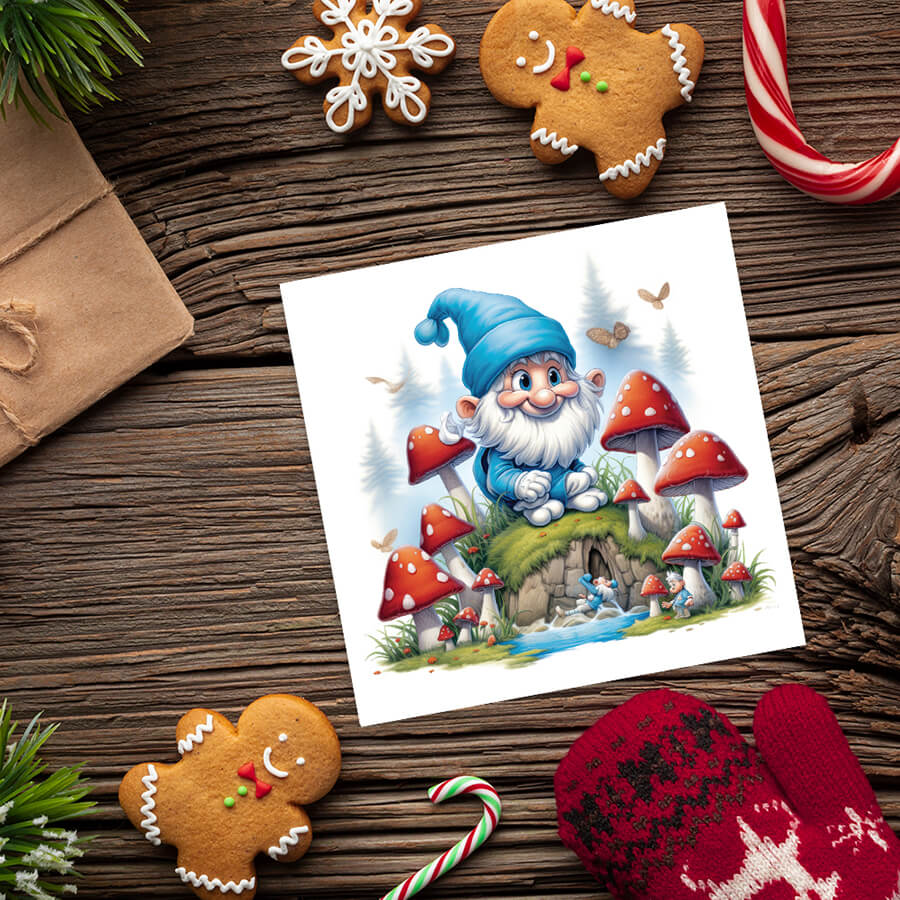 Christmas Cards - Pack Of 24 - Gnomes