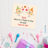 Humorous Toast Greeting Cards