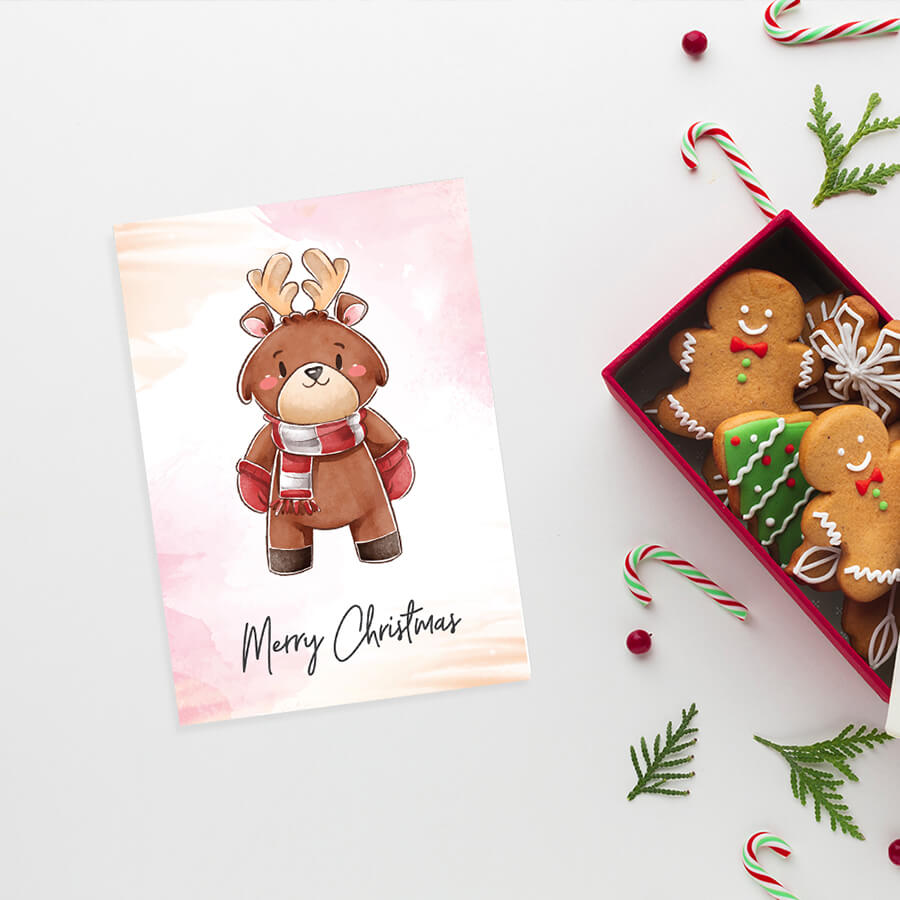 Children's Christmas card