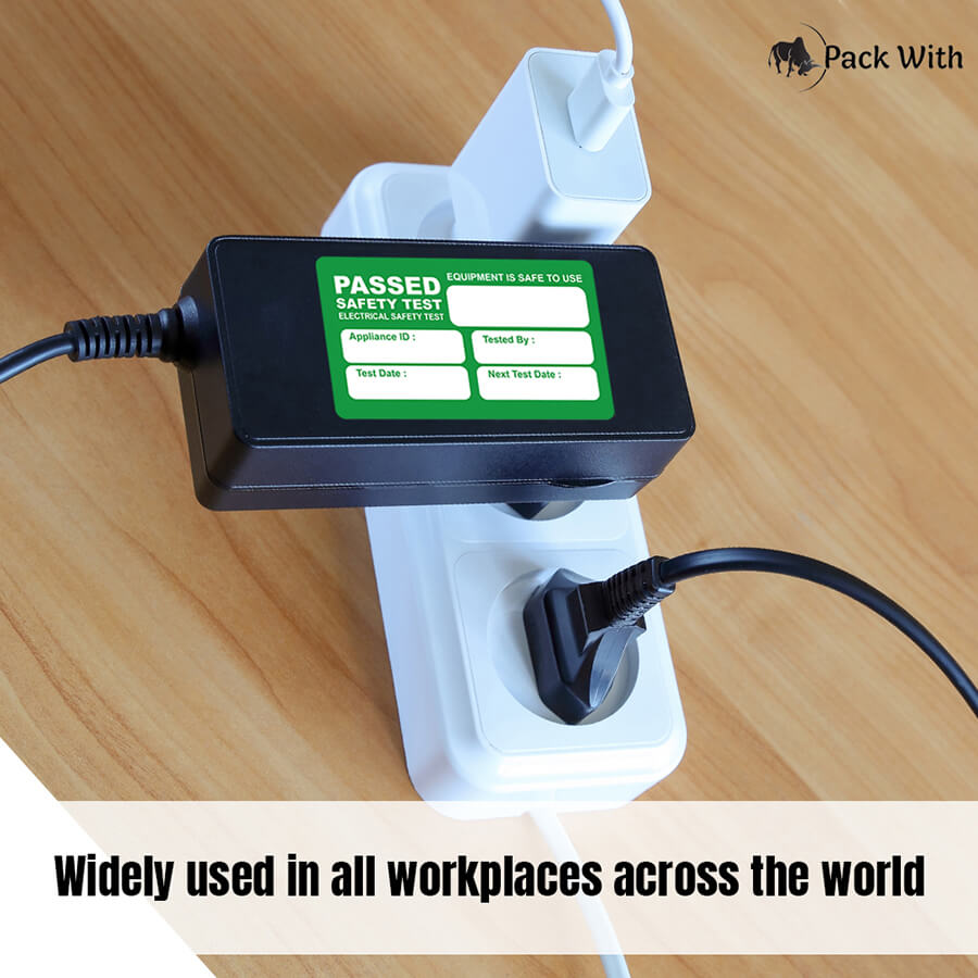 Personalised PAT Test Labels Passed & Failed Electrical Safety