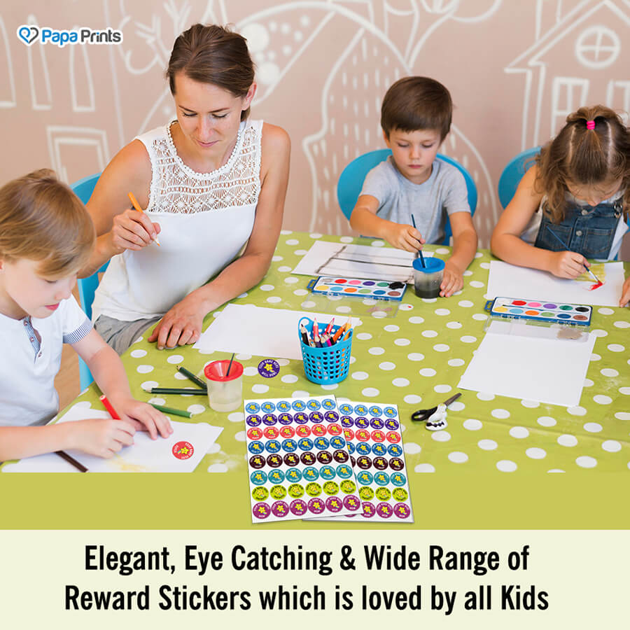 Personalized Star Reward stickers for children