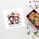 Christmas Card - For -  To The One I Love
