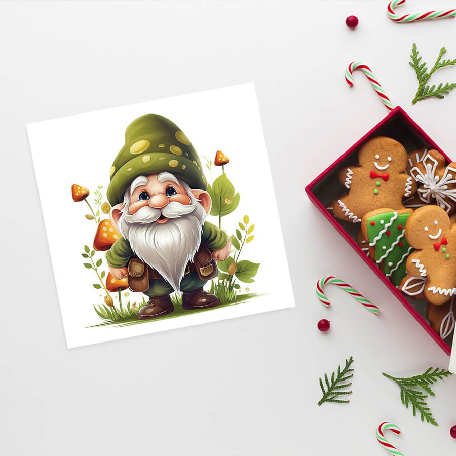 Christmas Gnome Card