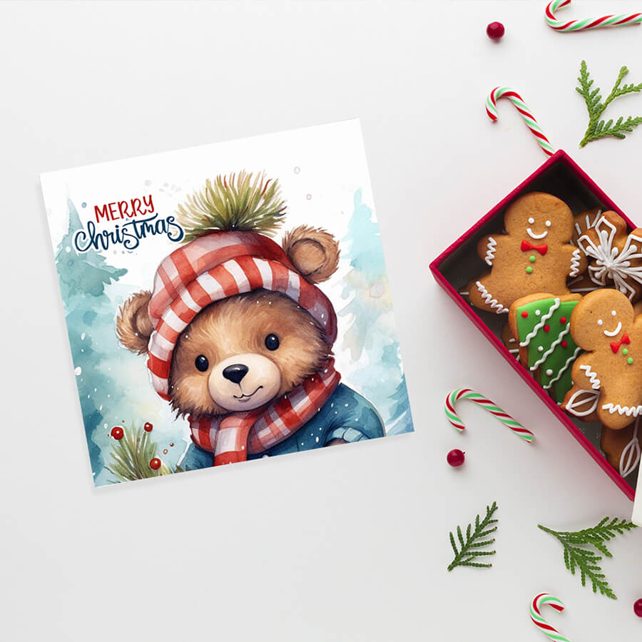 Elegant Christmas card