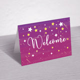 Elegant Welcome Card Packs of 12 & 24 With Matching Envelopes