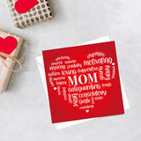 High-quality Mother’s Day card – blank inside for messages