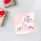 Mother's Day Card – Peach Colour