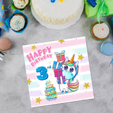 Magical Milestones: Unicorn Age-Wise Birthday Cards (Ages 1-15)
