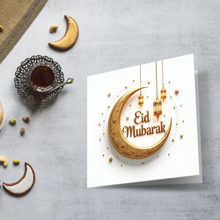 Beautifully Designed Eid Mubarak Cards