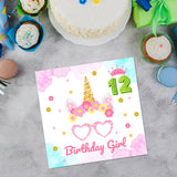 Magical Milestones: Unicorn Age-Wise Birthday Cards (Ages 1-15)