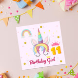 Magical Milestones: Unicorn Age-Wise Birthday Cards (Ages 1-15)