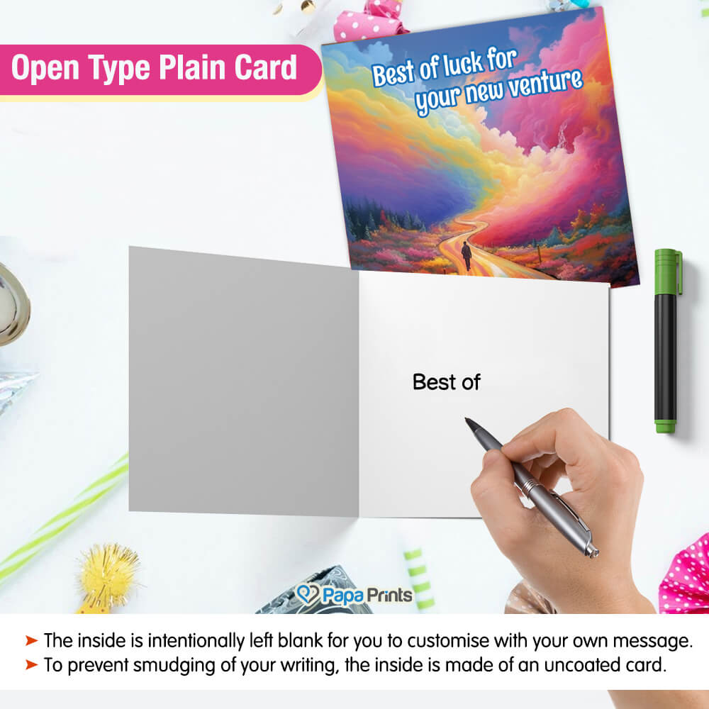 new job good luck card