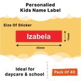 Name Labels - Classic Medium