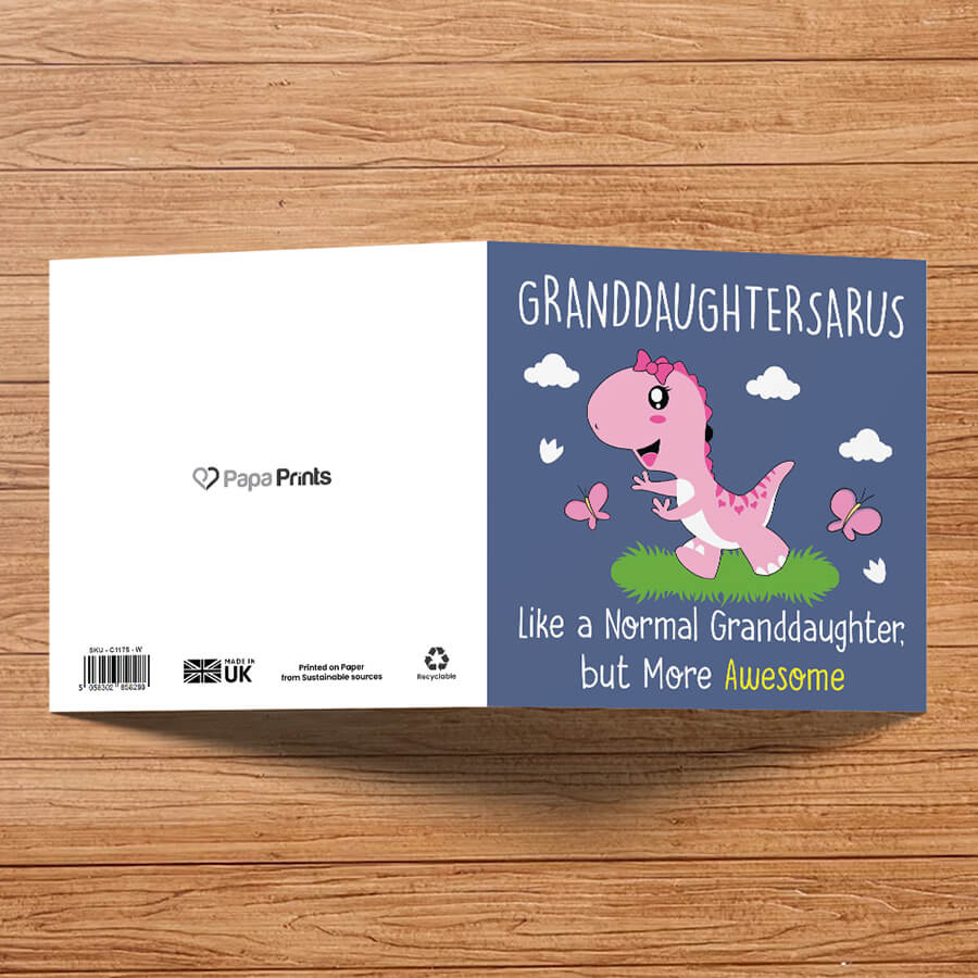 Cute Dinosaur Cards for Family