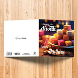 Personalised Diwali Festival of Lights Card