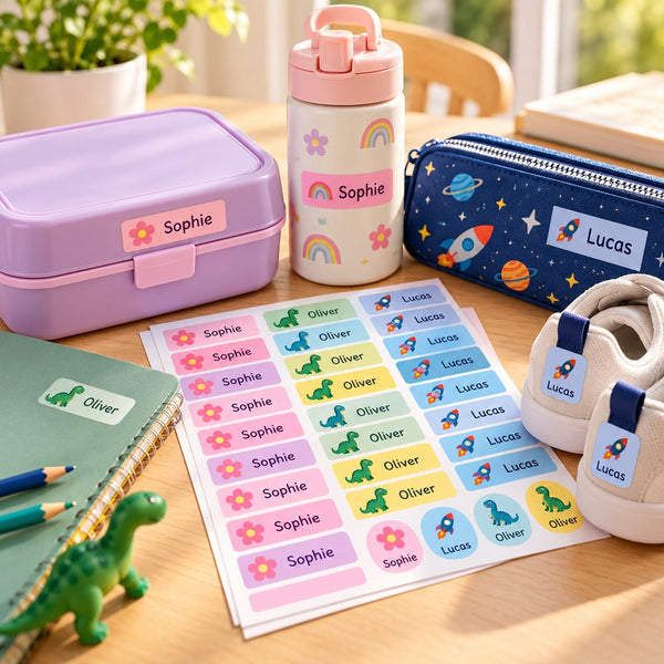 Name labels for school