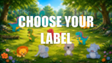 Stick On Clothing Label - Multi-Shape Value Pack