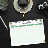 Green Leaf Calendar 2026