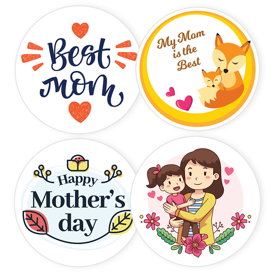 My best Mom Mother's Day Sticker
