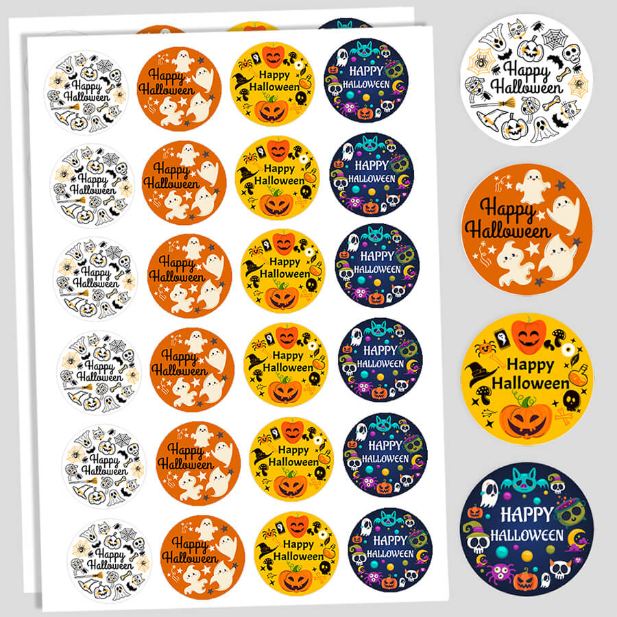 Happy Halloween Stickers