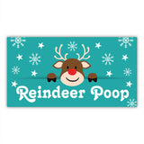 reindeer poop stickers