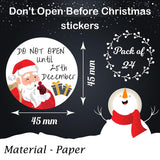 Holiday sticker