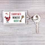 charming Santa Magic Key stickers