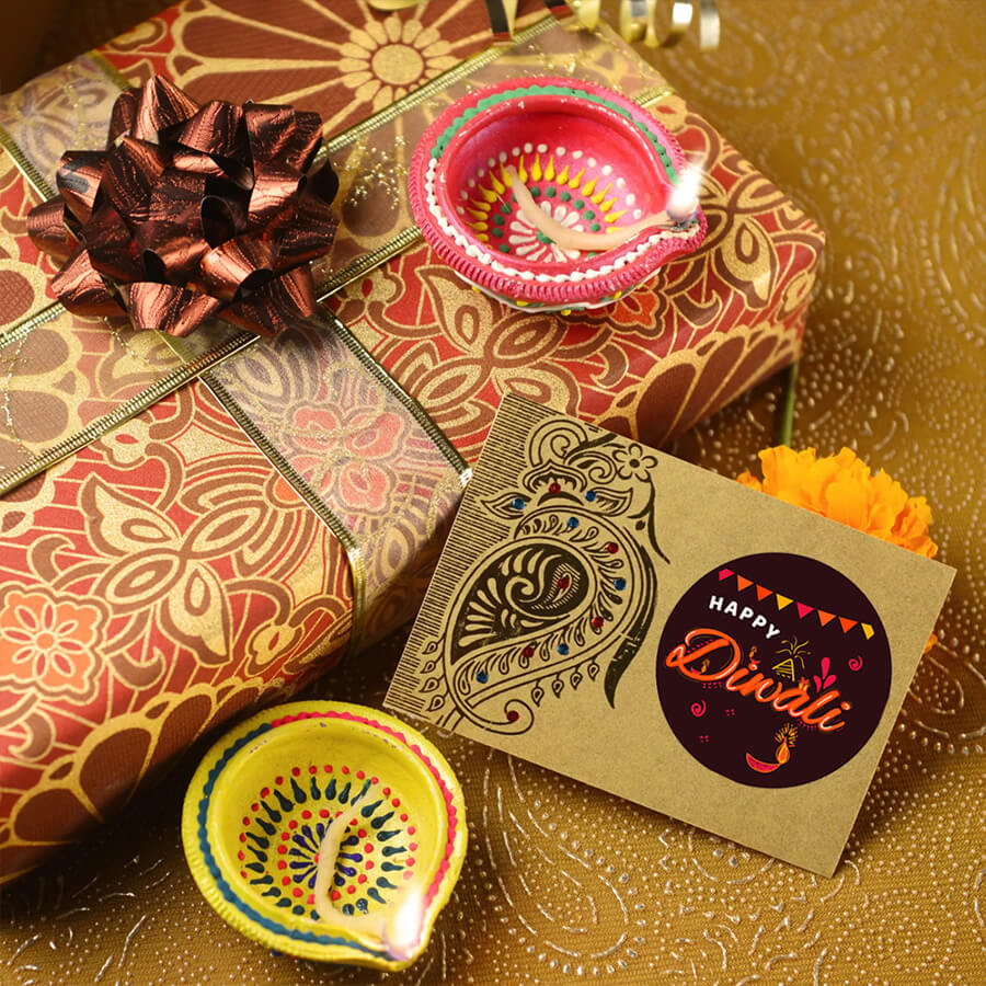 Sparkling Diwali Stickers