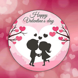 Couple Valentine Stickers