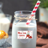 fun holiday snack stickers