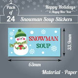 Winter soup treats sticker