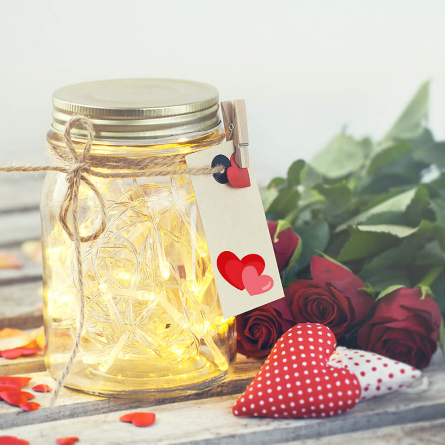 Little heart stickers