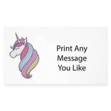 Transparent Label - Medium