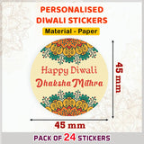 Personalised Diwali Name Labels