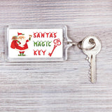 Magical Santa key sticker