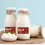 Magical milk for Santa sticker