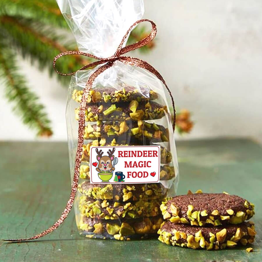 Easy reindeer food recipe sticker